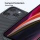 Compatible with Apple, Suitable For Iphone12promax 12MINI Protective Cover Carbon Fiber Phone Case
