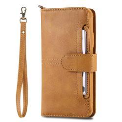 Two-In-One Leather Case Wallet Flip Card Phone Holster