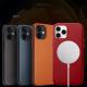 Leather Phone Case 12 Leather Protective Cover Magnetic Leather