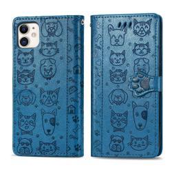 New Leather Case, Multi-Function Clamshell Card, Drop-Proof