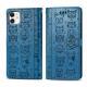 New Leather Case, Multi-Function Clamshell Card, Drop-Proof