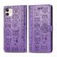 New Leather Case, Multi-Function Clamshell Card, Drop-Proof