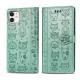New Leather Case, Multi-Function Clamshell Card, Drop-Proof