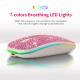 Office Rechargeable Mute Crystal Rhinestone Mouse