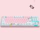 87 Key Rgb Light Effect Green Axis Portable Mechanical Keyboard