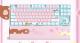 87 Key Rgb Light Effect Green Axis Portable Mechanical Keyboard