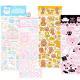 Agenda Notebook PVC Waterproof Cute Stickers For Decoration