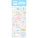 Agenda Notebook PVC Waterproof Cute Stickers For Decoration