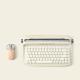 Retro Ipad Bluetooth Keyboard Mouse Set Cute Office
