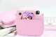 Leather camera bag protect case small pu camera shoulder bag