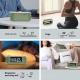 Bluetooth Mini Speaker Bedside Household Desk Wireless Clock White Noise Alarm Clock Multifunctional