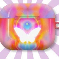 Butterfly, Illusory, Abstract, Niche, Retro, Noisy, Ins Style Art Earphone Case
