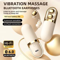 Wireless Stealth Bluetooth Sleep Headset Vibration Massager