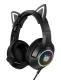 Game K9 Cat Ears Wired Headset