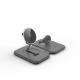 Cross-border New Folding Magnetic Three-in-one Wireless Charger Electrical Zinc Alloy Desktop Phone Holder Watch Wireless Charger