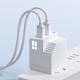 Dual Port Fast Charging Head Type C Charger Dual Power Adapter Wall Charger Box