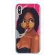 Hand drawn girl girl phone case