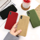 Compatible with Apple, Simple mobile phone case solid color 8p, iphonex soft cloth pattern iphone7plus female couple new 6 personality creative mobile phone shell