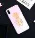 Compatible with Apple, Iphonex fruit phone case for iphone6 transparent white soft shell men and women drop protection sleeve