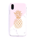 Compatible with Apple, Iphonex fruit phone case for iphone6 transparent white soft shell men and women drop protection sleeve