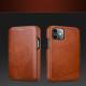 Compatible with Apple, IPhone 12Pro Max Leather Flip All-Inclusive Leather Case