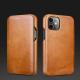 Compatible with Apple, IPhone 12Pro Max Leather Flip All-Inclusive Leather Case