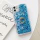 Love Glitter Soft Edge Ring Holder Quicksand Shell