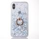 Love Glitter Soft Edge Ring Holder Quicksand Shell
