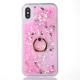 Love Glitter Soft Edge Ring Holder Quicksand Shell