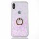 Love Glitter Soft Edge Ring Holder Quicksand Shell