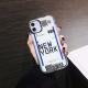 Compatible with Apple , Transparent Mobile Phone Case With Boarding Pass Express Number