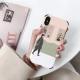 Compatible with Apple, IPhone X mobile phone case XSMax/XR/iPhoneX/8plus/7/6 embossed soft shell