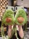 Autumn and winter avocado phone case