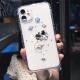 Creative astronaut transparent phone case