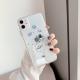 Creative astronaut transparent phone case