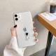 Creative astronaut transparent phone case