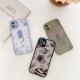 Luxury Space Astronaut Phone Case Matte Silicone Shockproof Phone Case