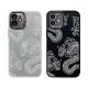 Compatible with Apple , Longshi Mobile Phone Case Electroplating Lens Fine Hole