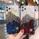 Gold Foil Epoxy Creative Mountain Phone Case