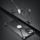 Compatible with  , X-Shape Strong Holder Cover Metal Airbag Heat Dissipation Creative Mobile Phone Protective Cover