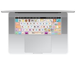Small Trendy Notebook Computer Keyboard Protective Film Colorful