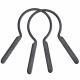 Neewer Rubber-coated Metal Camera Lens Filter Remover Wrench Set Kit(Package of Two)Fit 67mm,72mm