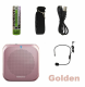 Mini Bee Loudspeaker Dedicated Wired Waistband