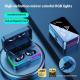 Long Endurance In-ear M49PRO Bluetooth Headset Mirror Digital Display
