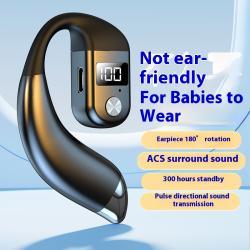 Digital Display 5.4 Over The Ear 30h Ultra Long Battery Life Bluetooth Earphones