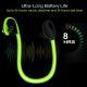 1Pc Wireless Sports Headsets Wireless V4.1 Neckband Earphones HD Stereo Sweat-proof Headphones Earbuds With  LED Light Mic 8Hrs Work Running