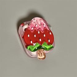 Suitable For Airpods Pro2 Earphone Protective Cover Summer Strawberry Popsicle Earphone Cover