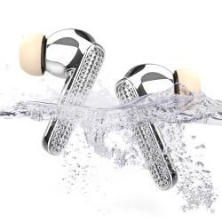 Inlaid With Diamond Electroplated Bluetooth Headset