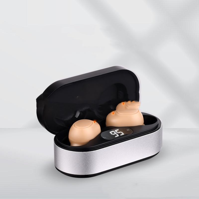 Hearing Aid Appearance In-ear Boot Without Howling Wearing Low Noise Magnetic Suction Digital Display Source Factory