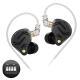 12-unit Circle Iron Earphone Adjustable Tone Monitor In-ear Changeable Wire